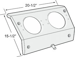 15-1/4 x 20-1/2 Drain Pan For Peerless Image