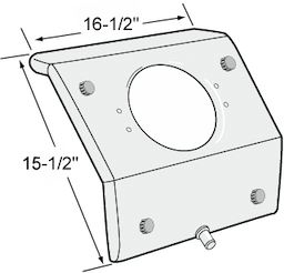 15-1/2 x 16-1/2 Drain Pan For Peerless Image