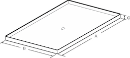14-1/2 x 10-3/4 x 1 Cond Pan For True Image