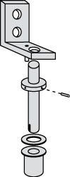 Top Hinge Assembly For True Image