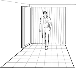 .060 34" x 78" Strip Curtain Image