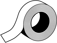 2" x 180' Roll Duct Tape Image