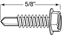 SS Gasket Mounting Screws For Randell Image