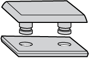 Snap-On Cleat for Strip Curtains Image
