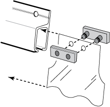 4" x .060 x 100' Roll Strip Curtain Image