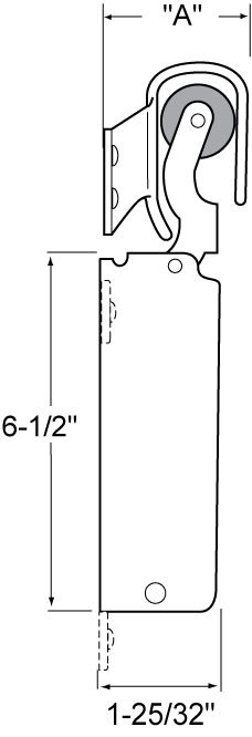 Hydraulic Heavy Duty Door Closer- 1-1/8" Image