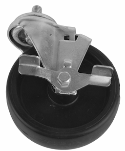 4" Caster 1/2" Stem w/ Brake For True Image