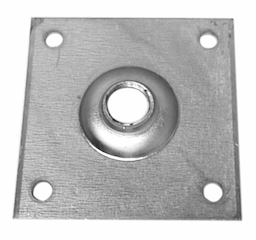 3-1/2" x 3-1/2" Plate Only Image