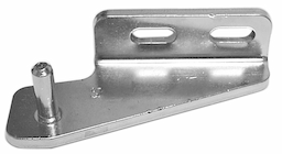 Horiz LH Pivot Bracket w/Vert Mnt Holes Image