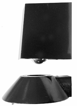 Silver Door Stop and Buffer Image