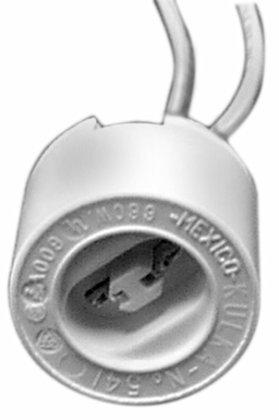 Btm Light Socket w/5-3/4" Leads For True Image