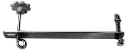 Dent Locking Bar for 30" Door-Flush Image