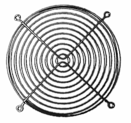 8-7/8" Fan Guard For Friedrich Image