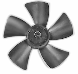 4" Plastic Fan Blade For Glenco Image