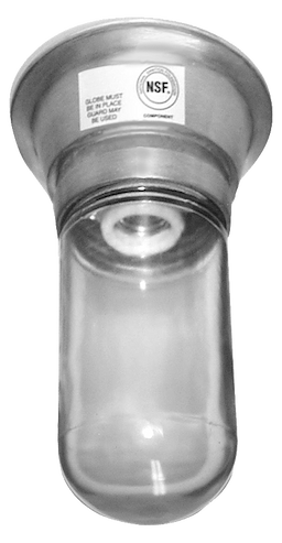 Glass Globe Only For Light Fixture Image